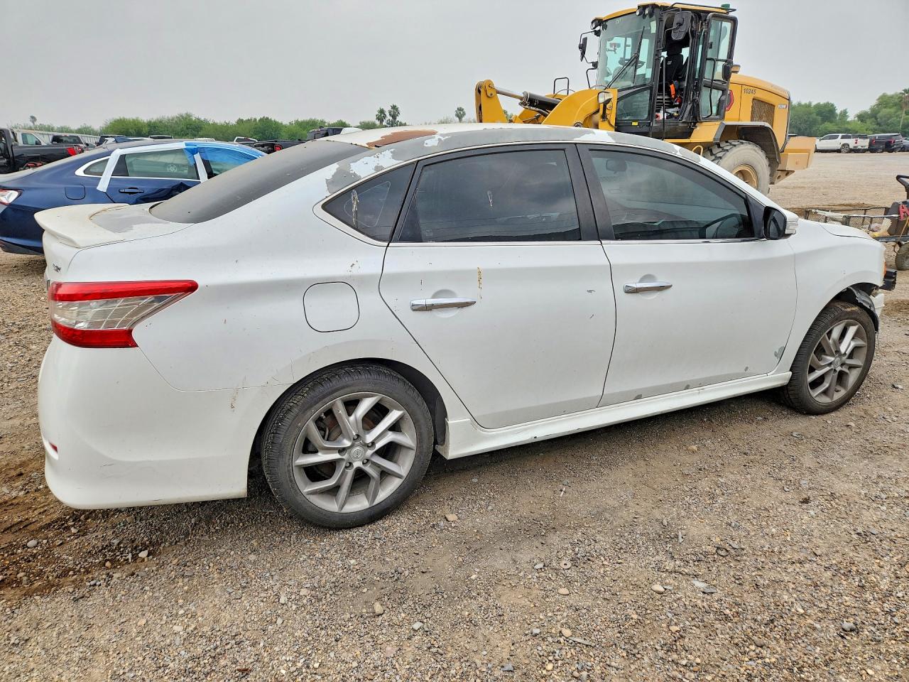 2015 Nissan Sentra Sr White vin: 3N1AB7AP7FY346938