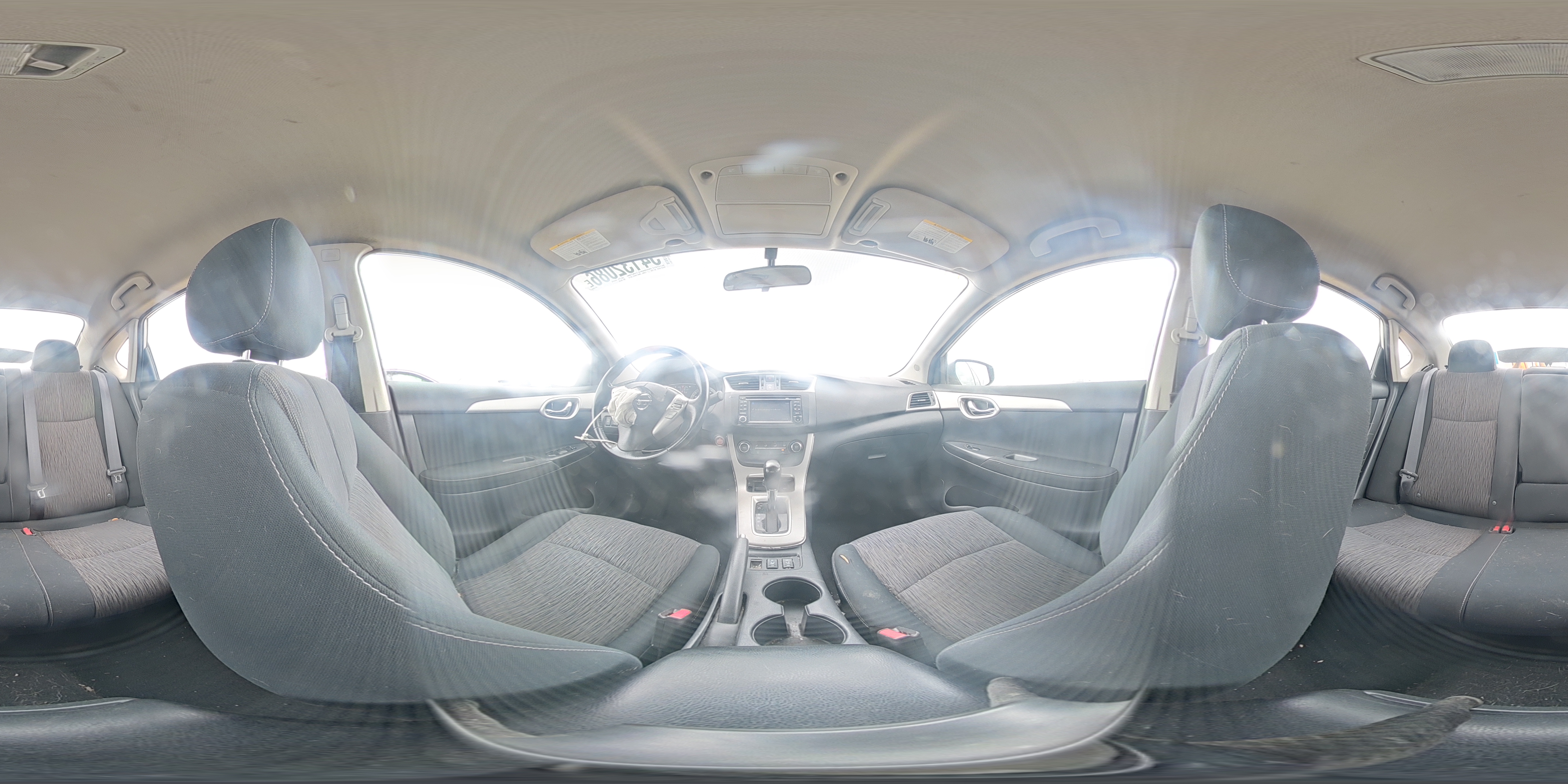 2015 Nissan Sentra Sv Silver vin: 3N1AB7AP7FY348558