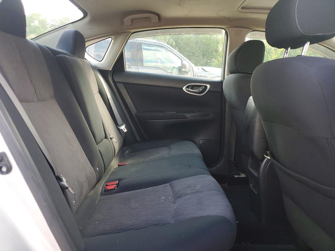 2015 Nissan Sentra Sv White vin: 3N1AB7AP7FY350455