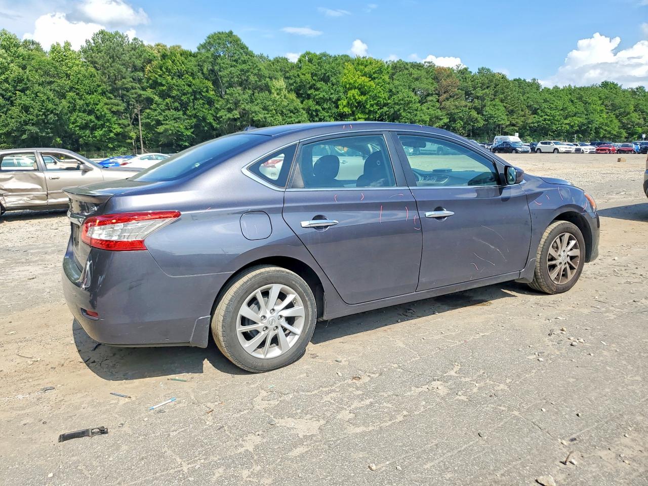 2015 Nissan Sentra Sv Charcoal vin: 3N1AB7AP7FY351038