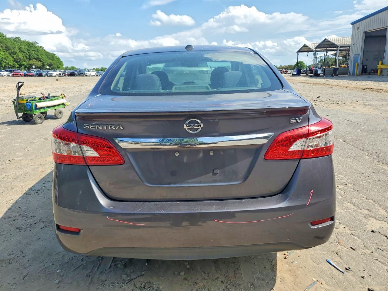 2015 Nissan Sentra Sv Charcoal vin: 3N1AB7AP7FY351038