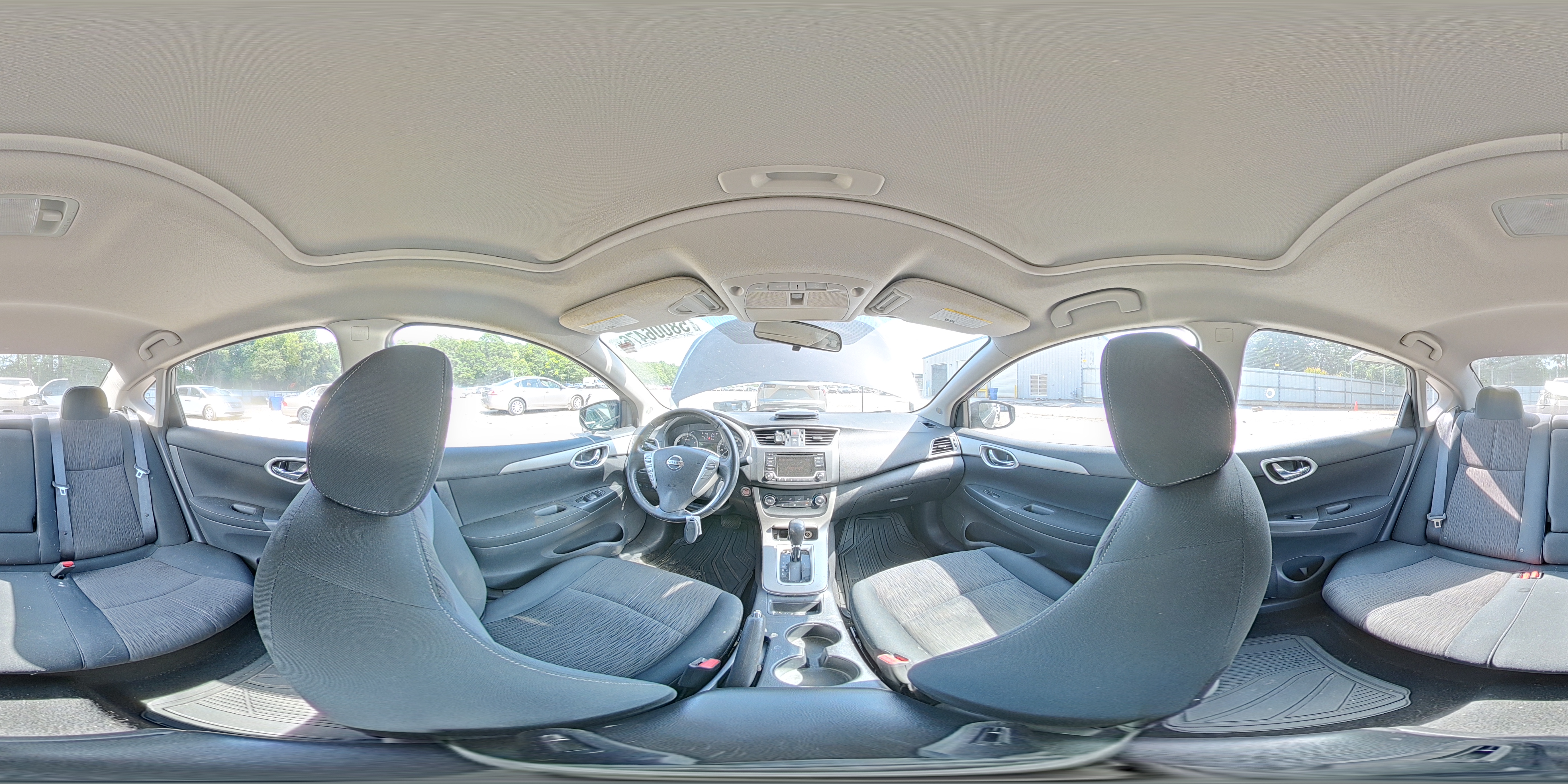 2015 Nissan Sentra Sv Charcoal vin: 3N1AB7AP7FY351038