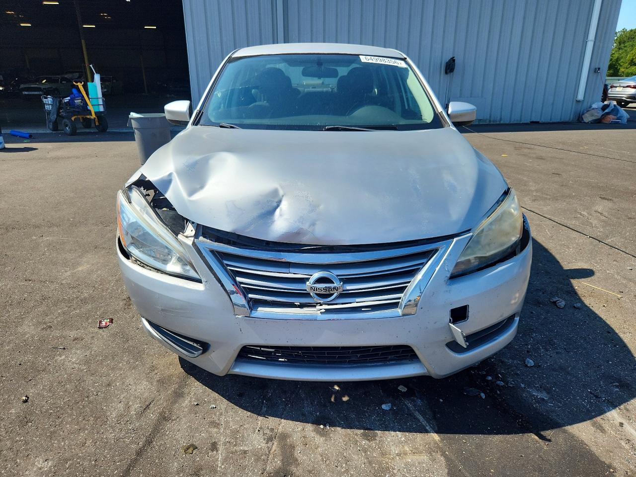 2015 Nissan Sentra S Silver vin: 3N1AB7AP7FY354327