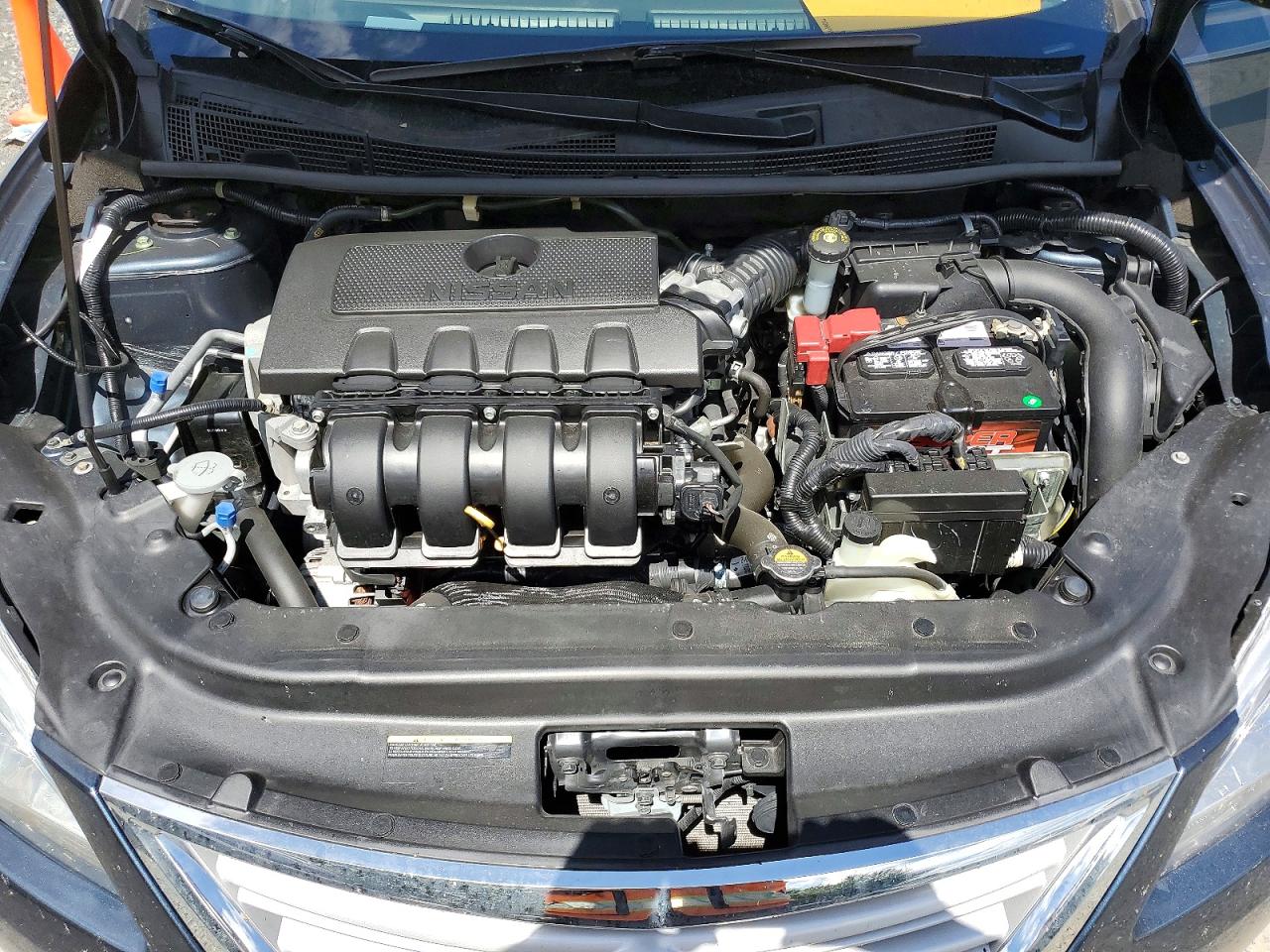 2015 Nissan Sentra Sv Blue vin: 3N1AB7AP7FY365733