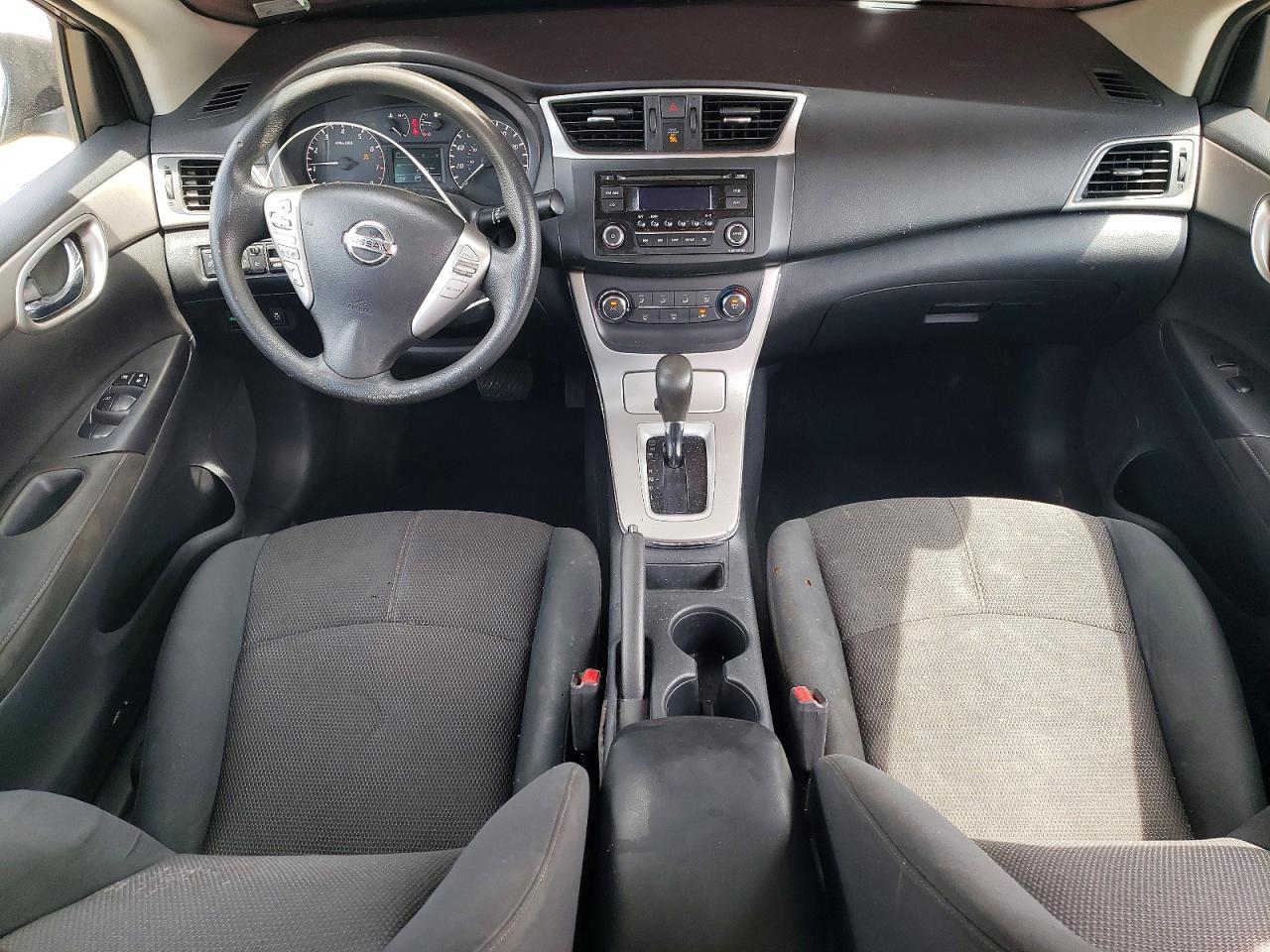 2015 Nissan Sentra S Gray vin: 3N1AB7AP7FY373458