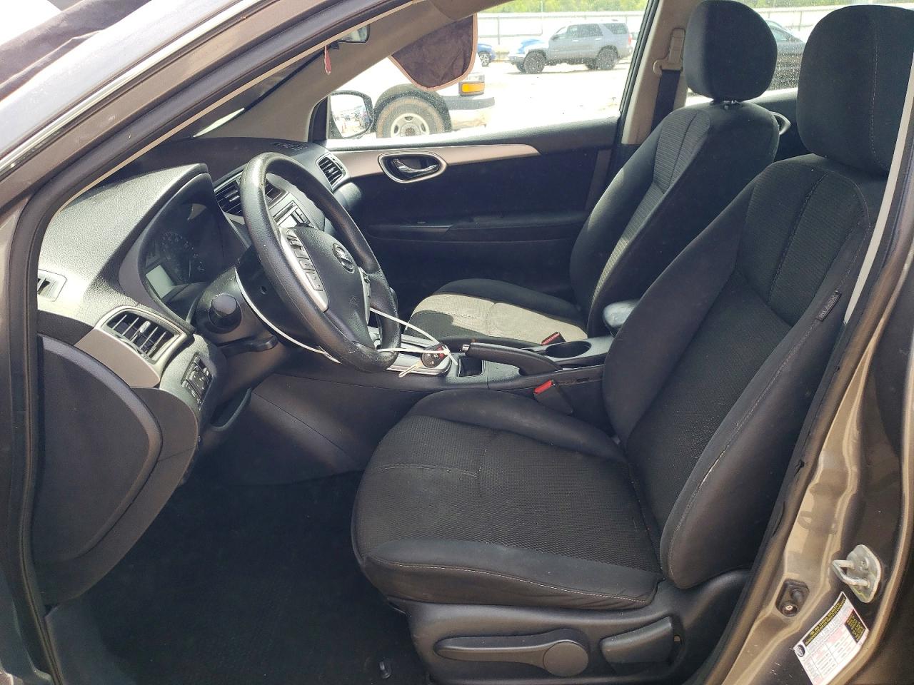2015 Nissan Sentra S Gray vin: 3N1AB7AP7FY373458