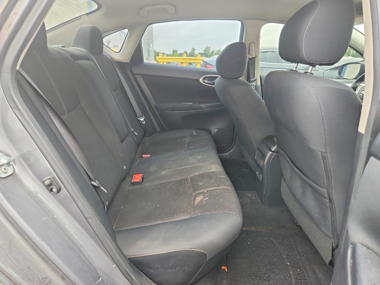 2015 Nissan Sentra S Gray vin: 3N1AB7AP7FY376764