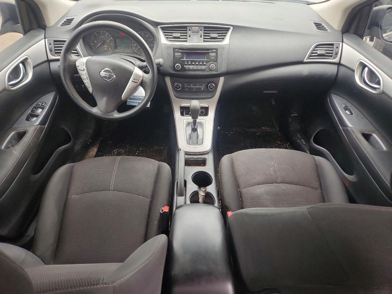 2015 Nissan Sentra S Gray vin: 3N1AB7AP7FY376764