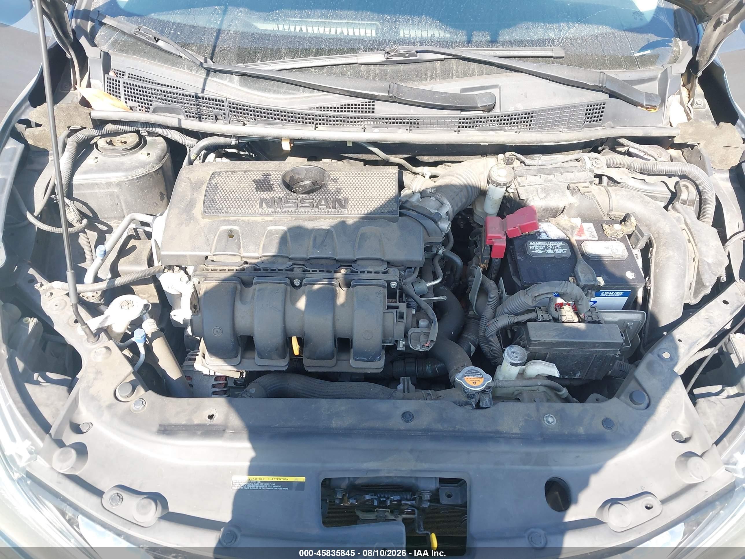 2016 Nissan Sentra Sv vin: 3N1AB7AP7GL648972
