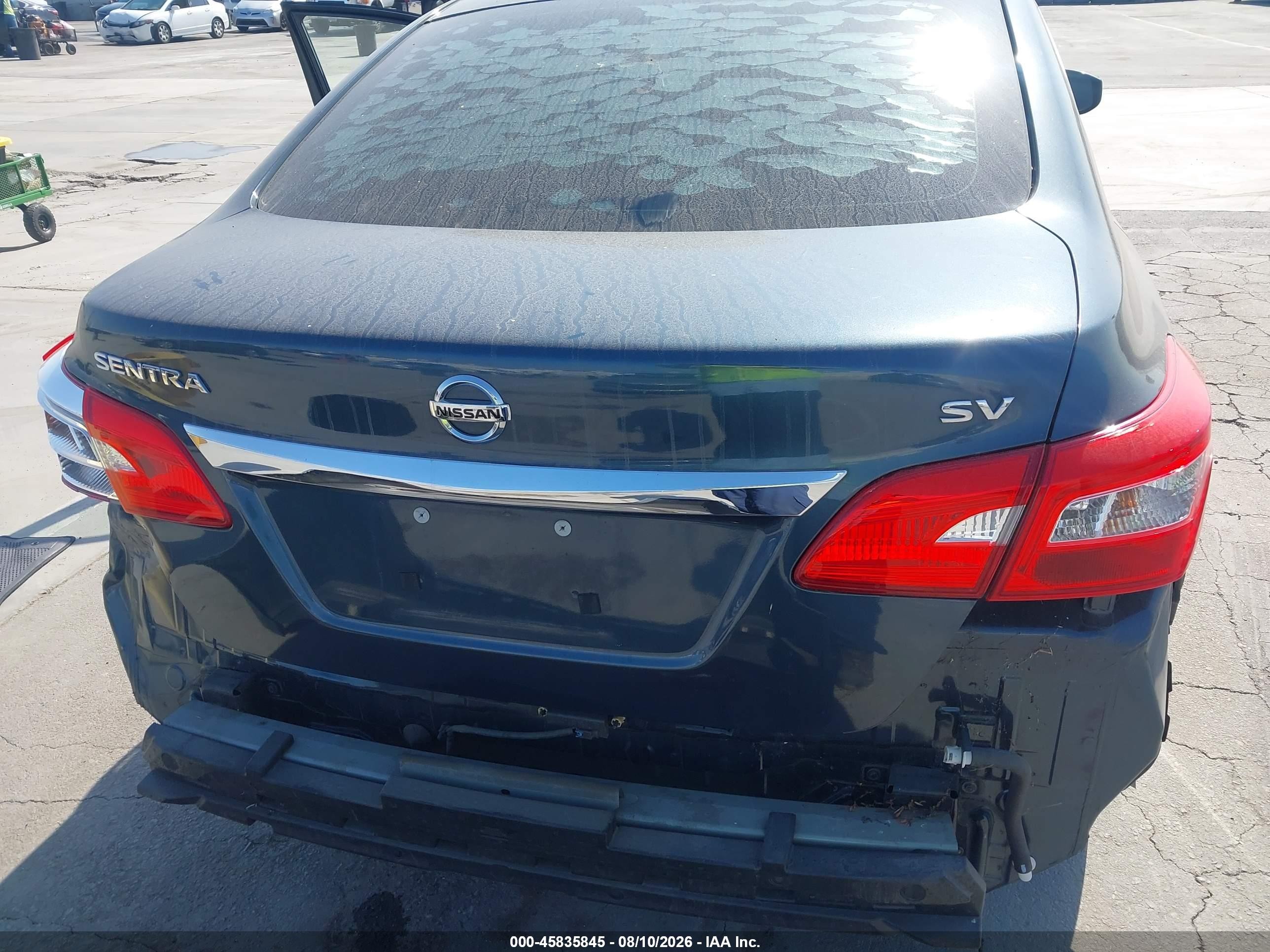 2016 Nissan Sentra Sv vin: 3N1AB7AP7GL648972
