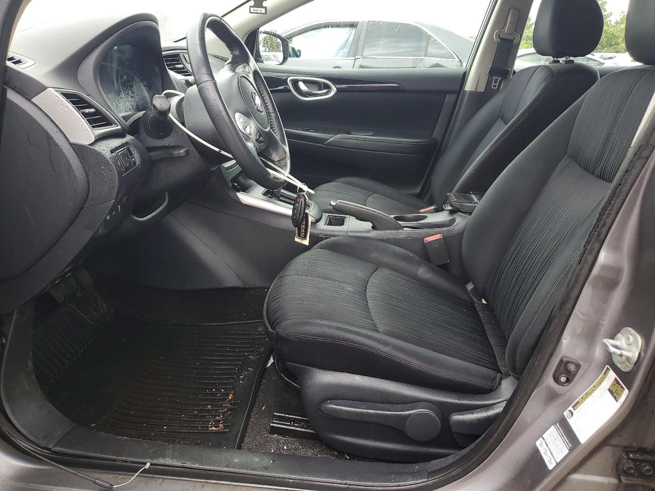 2016 Nissan Sentra Sv Серый vin: 3N1AB7AP7GY228955