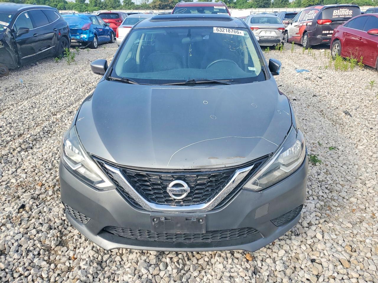 2016 Nissan Sentra Sv Серый vin: 3N1AB7AP7GY228955