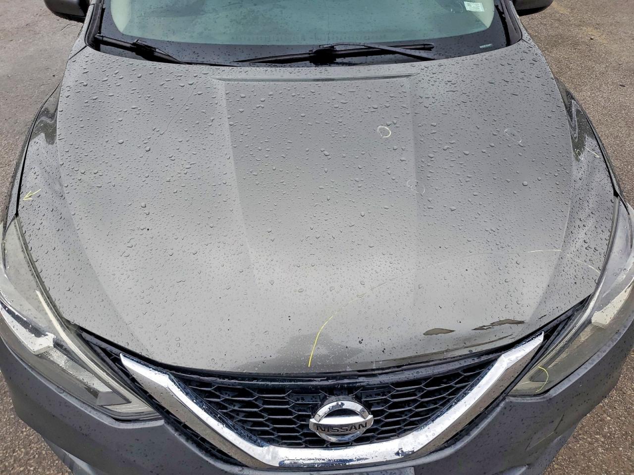 2016 Nissan Sentra Sv Серый vin: 3N1AB7AP7GY228955
