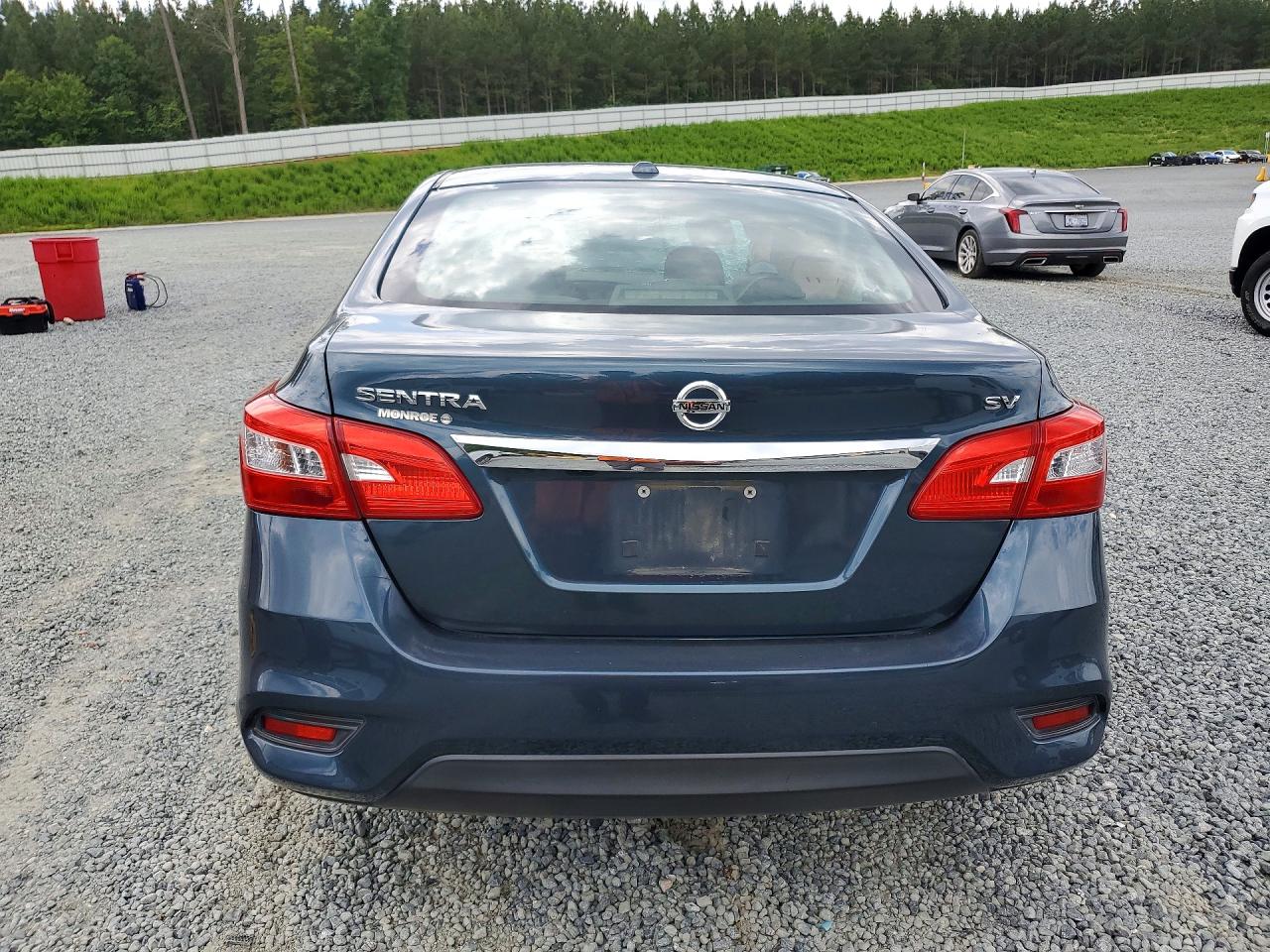 2016 Nissan Sentra Sv Teal vin: 3N1AB7AP7GY258246