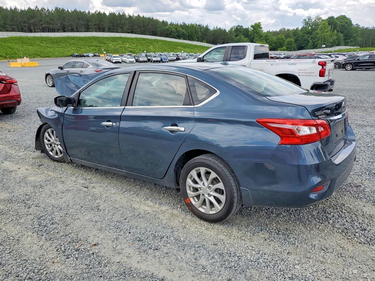 2016 Nissan Sentra Sv Teal vin: 3N1AB7AP7GY258246