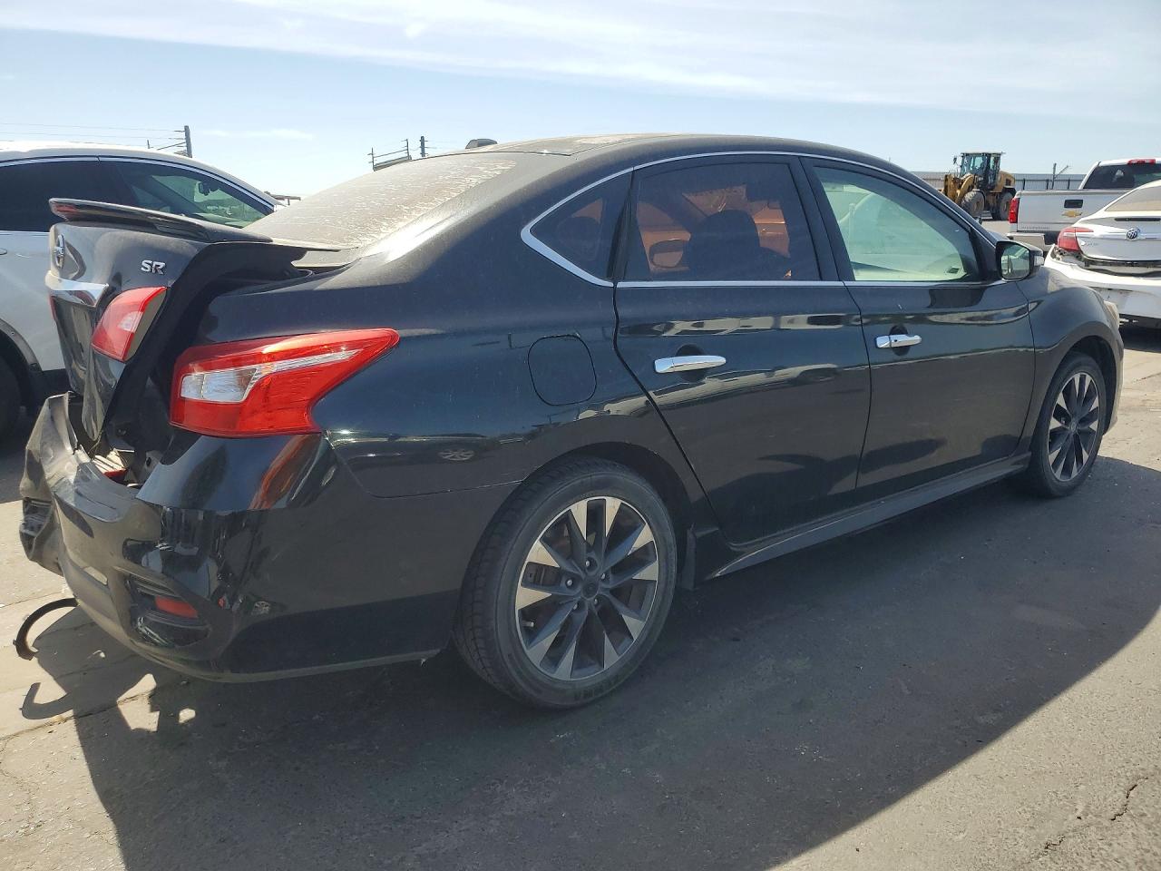 2016 Nissan Sentra Sr Черный vin: 3N1AB7AP7GY272728