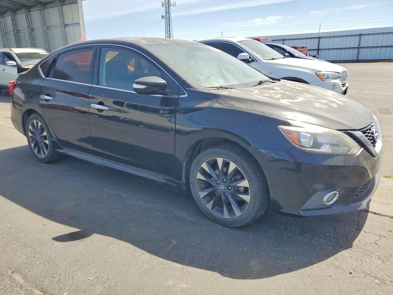 2016 Nissan Sentra Sr Черный vin: 3N1AB7AP7GY272728