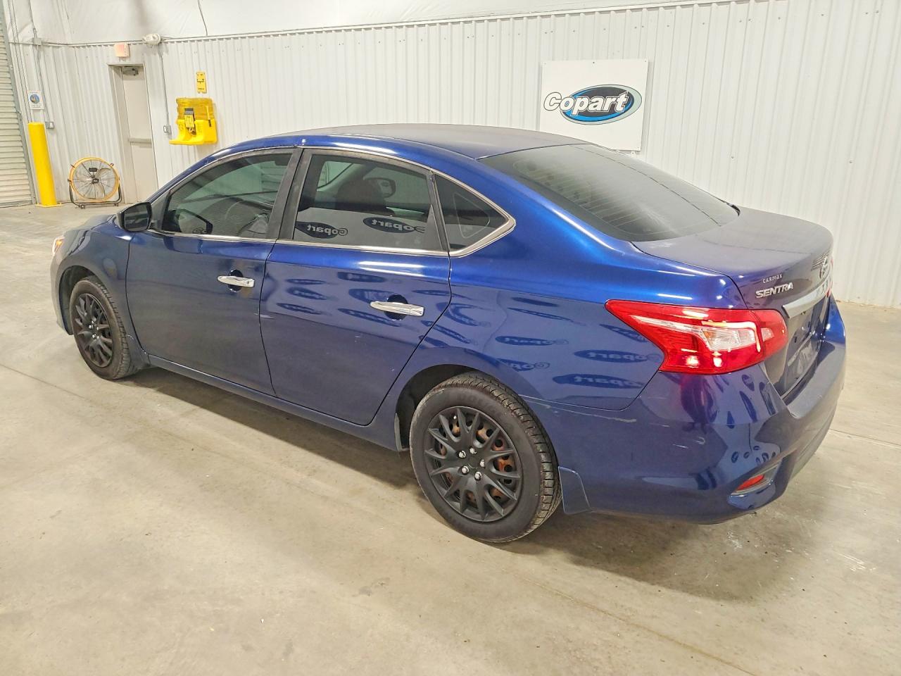 2016 Nissan Sentra S Blue vin: 3N1AB7AP7GY298097