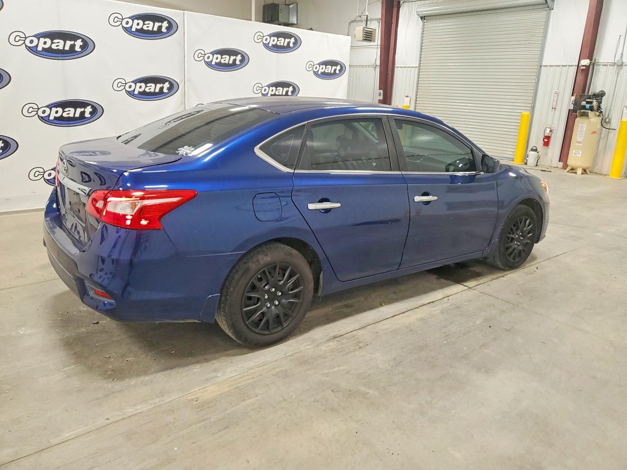 2016 Nissan Sentra S Blue vin: 3N1AB7AP7GY298097