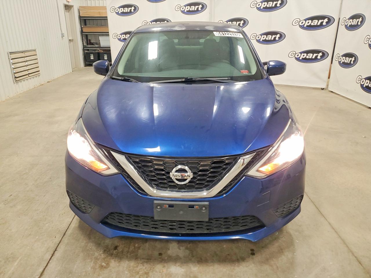 2016 Nissan Sentra S Blue vin: 3N1AB7AP7GY298097