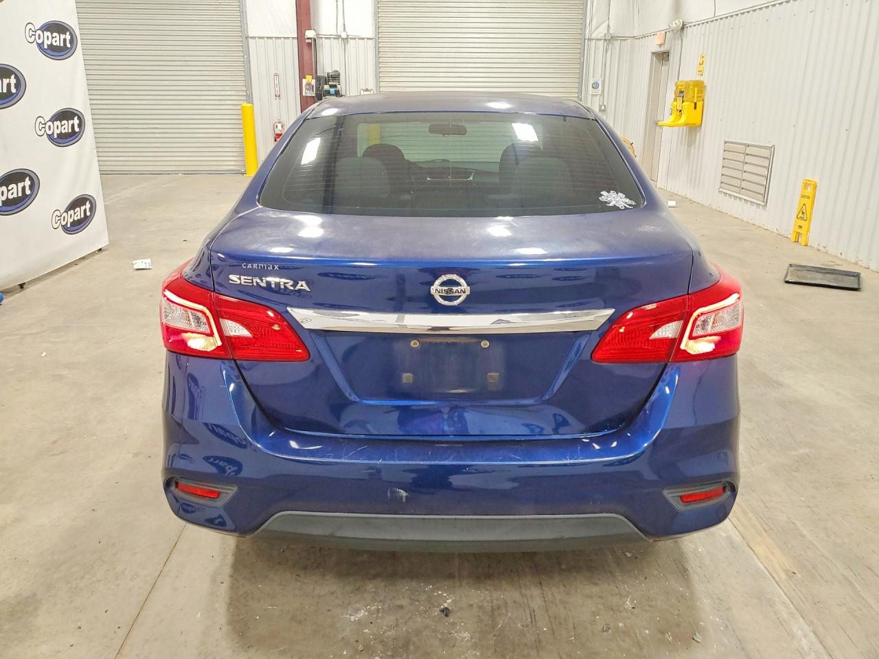2016 Nissan Sentra S Blue vin: 3N1AB7AP7GY298097