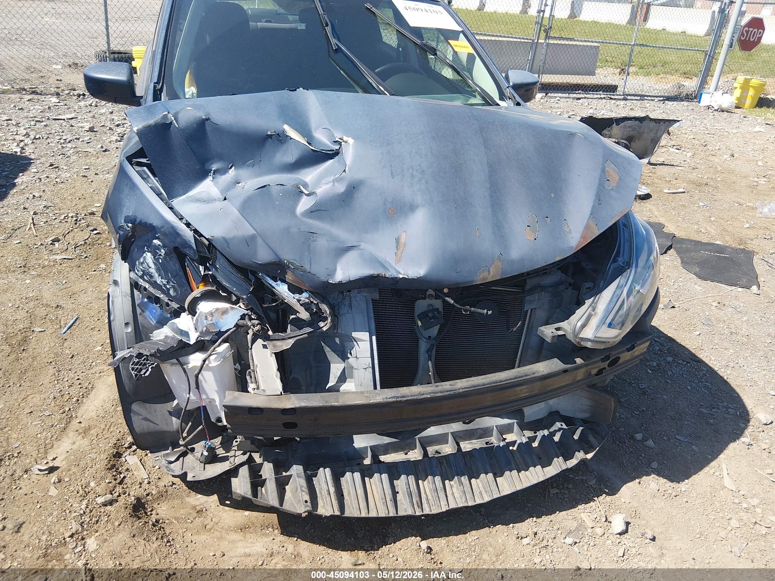 2016 Nissan Sentra S Blue vin: 3N1AB7AP7GY316677