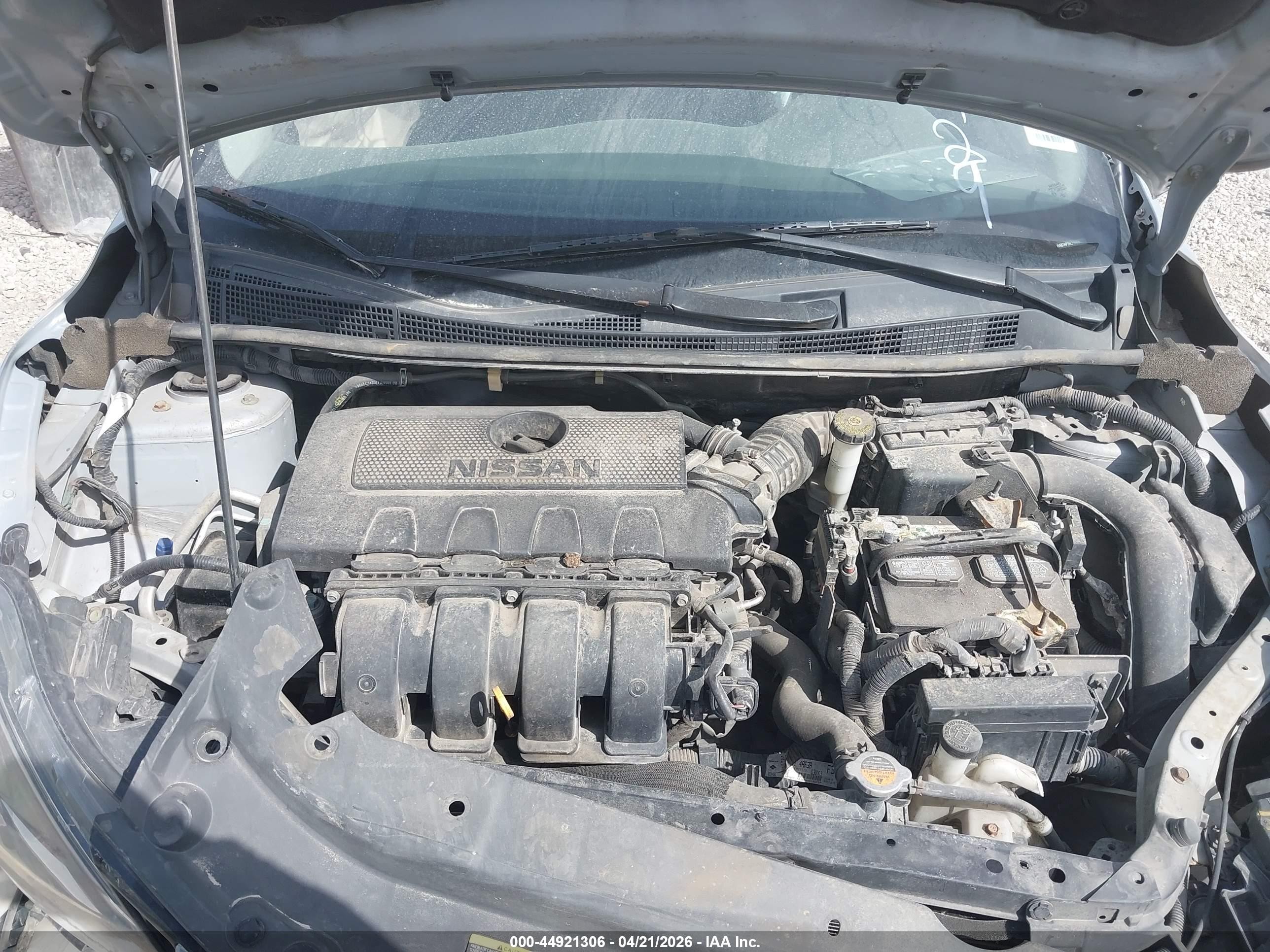 2017 Nissan Sentra Sv Silver vin: 3N1AB7AP7HL716429