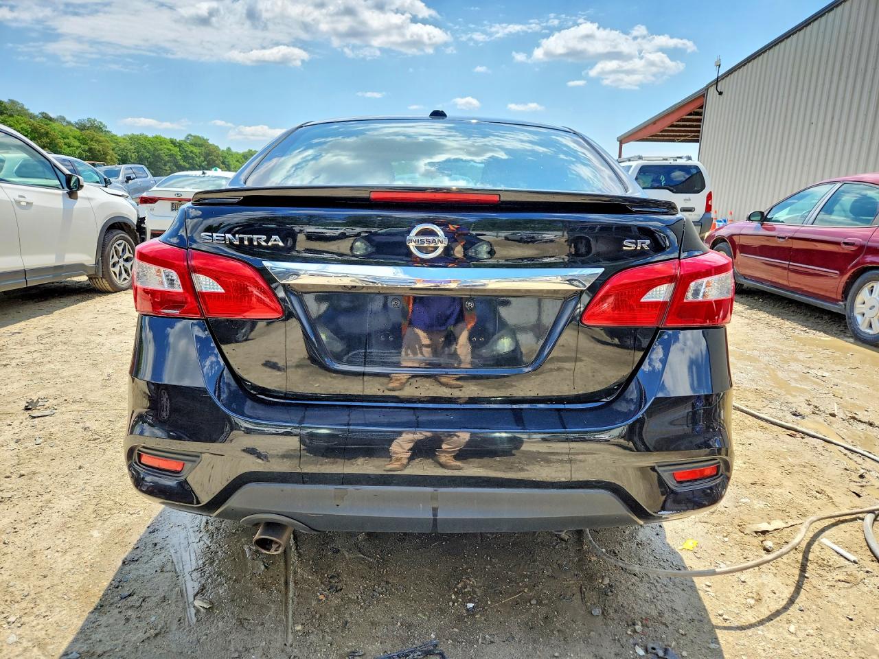 2017 Nissan Sentra Sr Black vin: 3N1AB7AP7HY332296