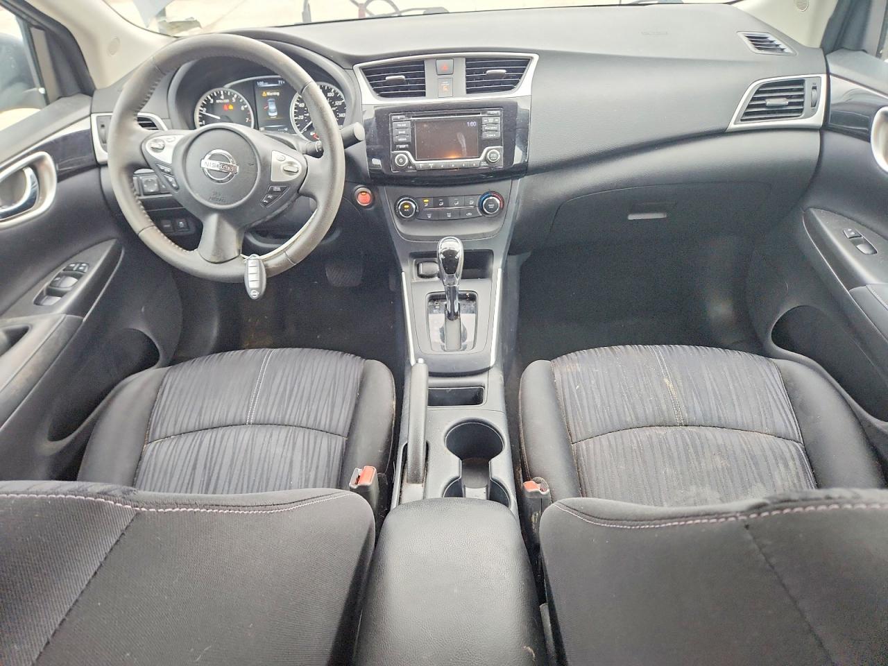2017 Nissan Sentra Sv Gray vin: 3N1AB7AP7HY385807