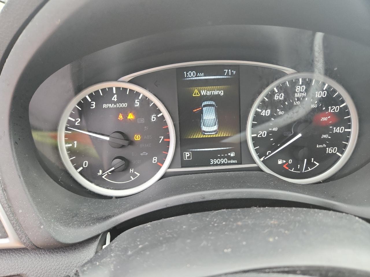 2017 Nissan Sentra Sv Gray vin: 3N1AB7AP7HY385807 Damage: Warning - Tire Pressure, On, Unacceptable