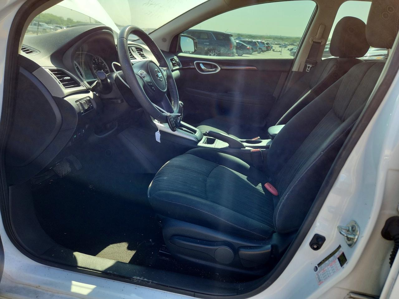 2017 Nissan Sentra Sv White vin: 3N1AB7AP7HY389629