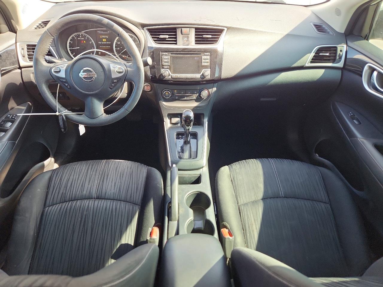 2017 Nissan Sentra Sv White vin: 3N1AB7AP7HY389629