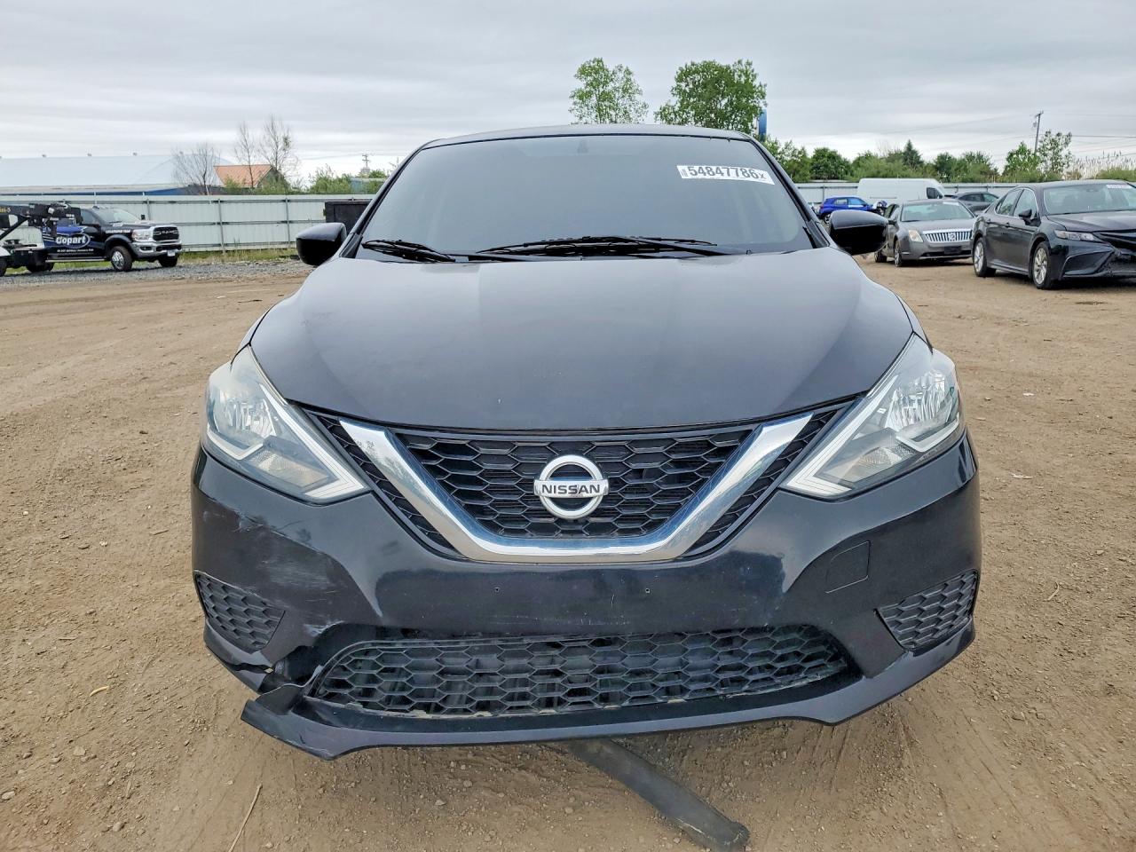 2017 Nissan Sentra Sv Black vin: 3N1AB7AP7HY400340
