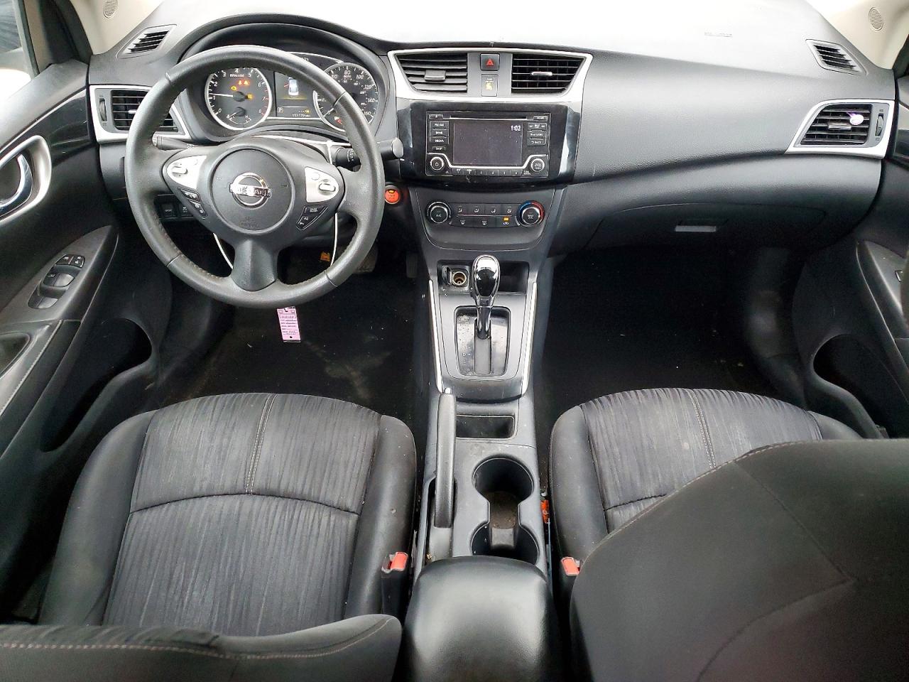 2017 Nissan Sentra Sv Black vin: 3N1AB7AP7HY400340