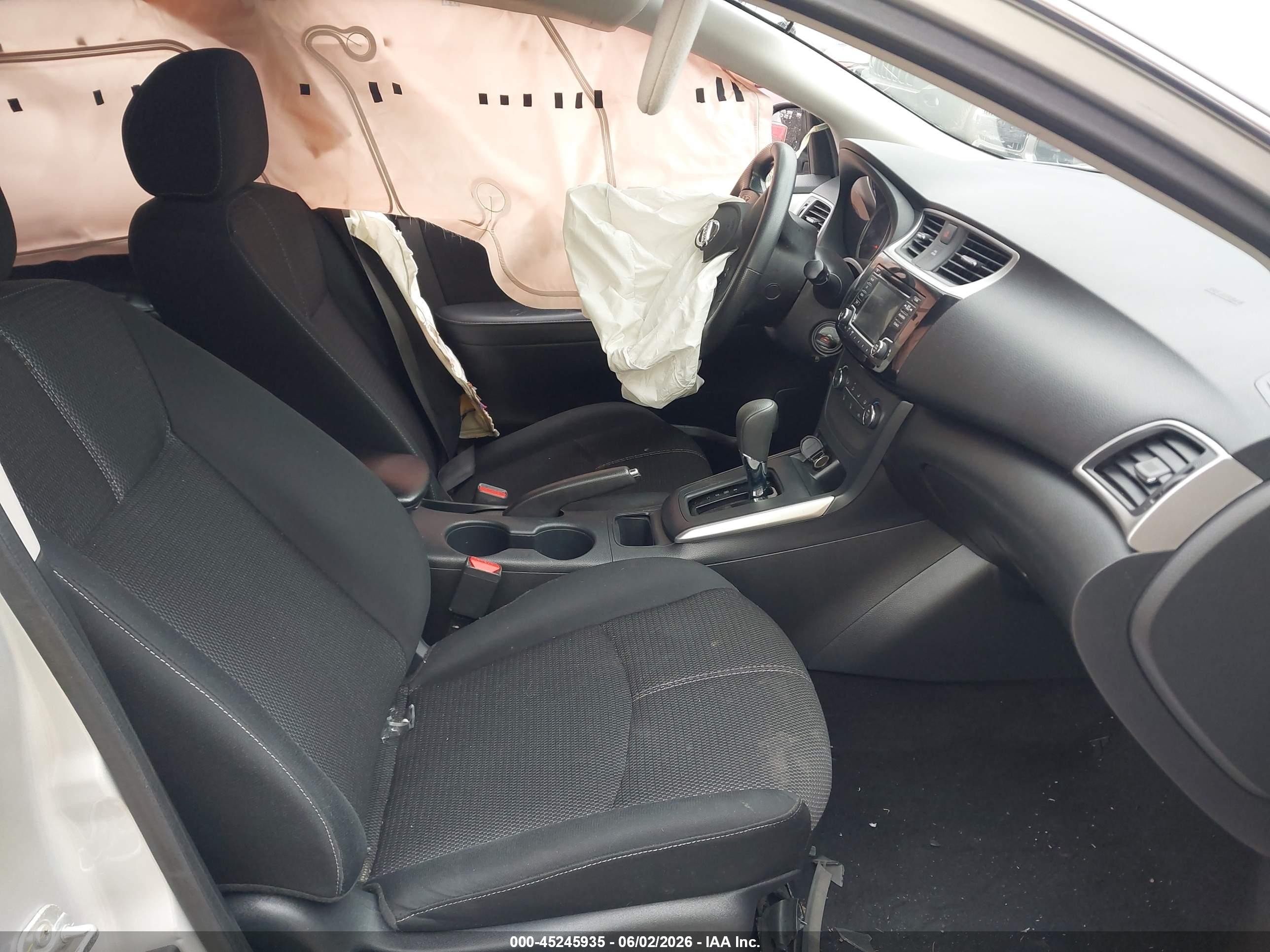 2018 Nissan Sentra S Silver vin: 3N1AB7AP7JY281775