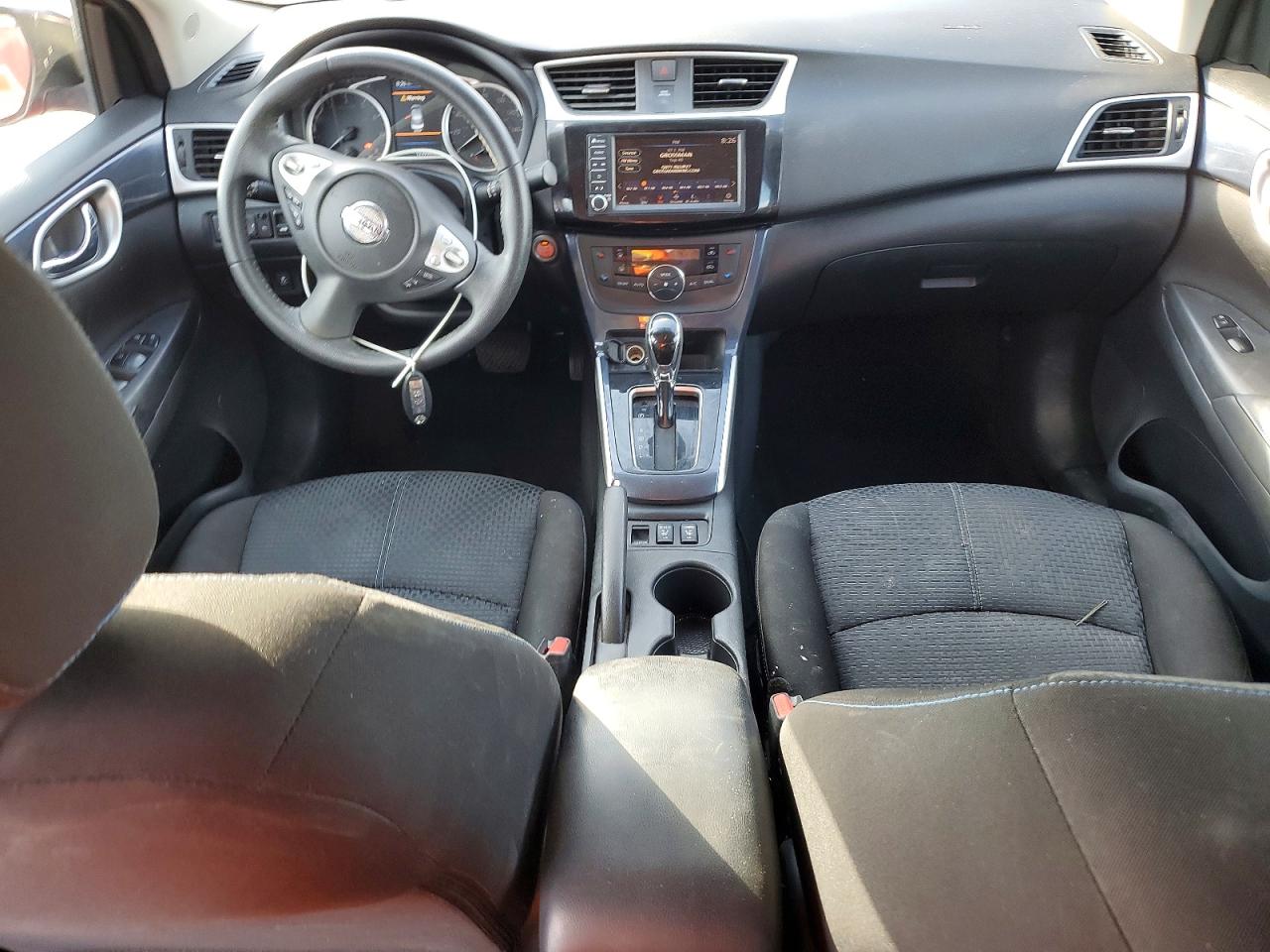 2019 Nissan Sentra Red vin: 3N1AB7AP7KY209508