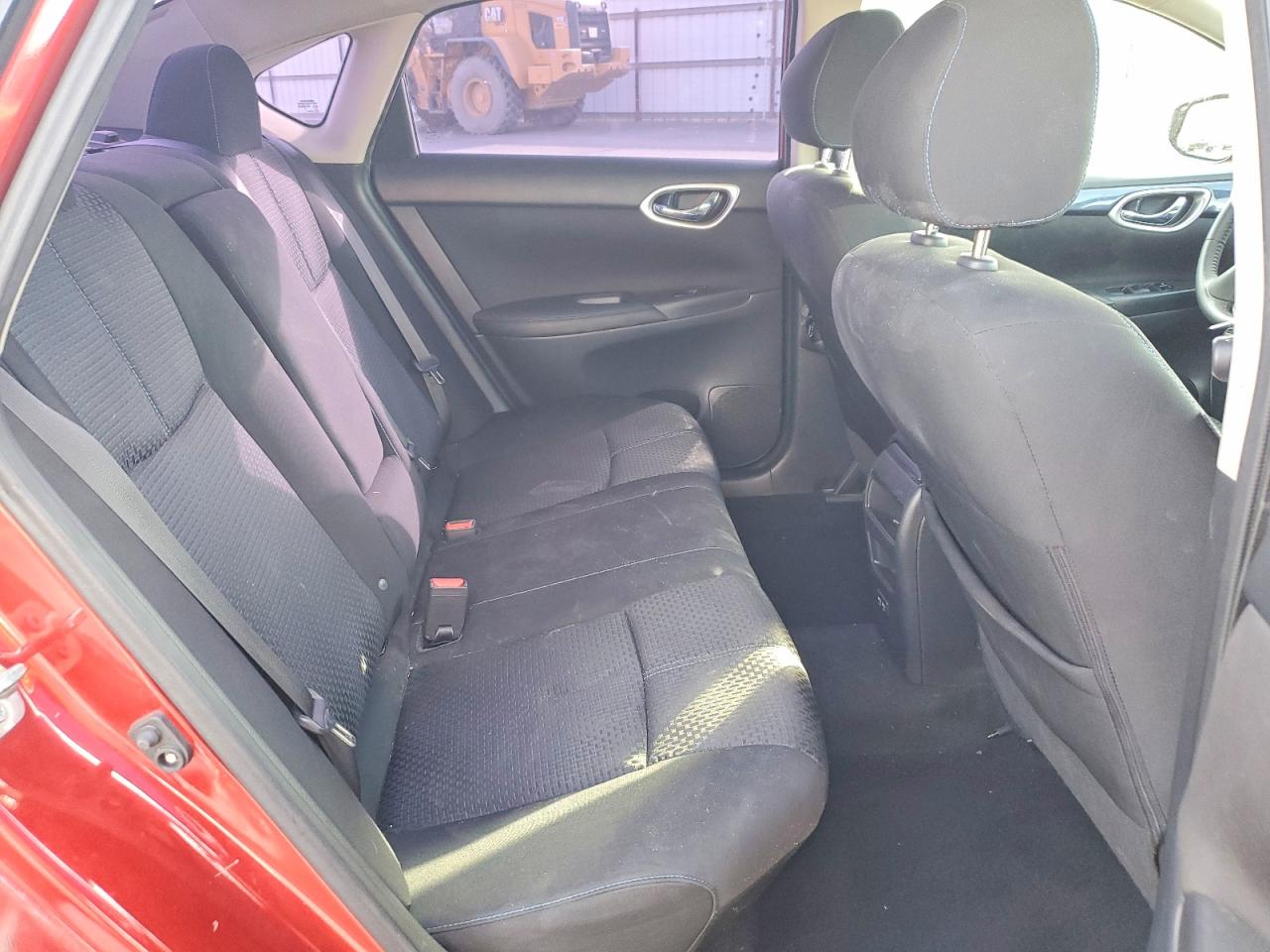 2019 Nissan Sentra Red vin: 3N1AB7AP7KY209508