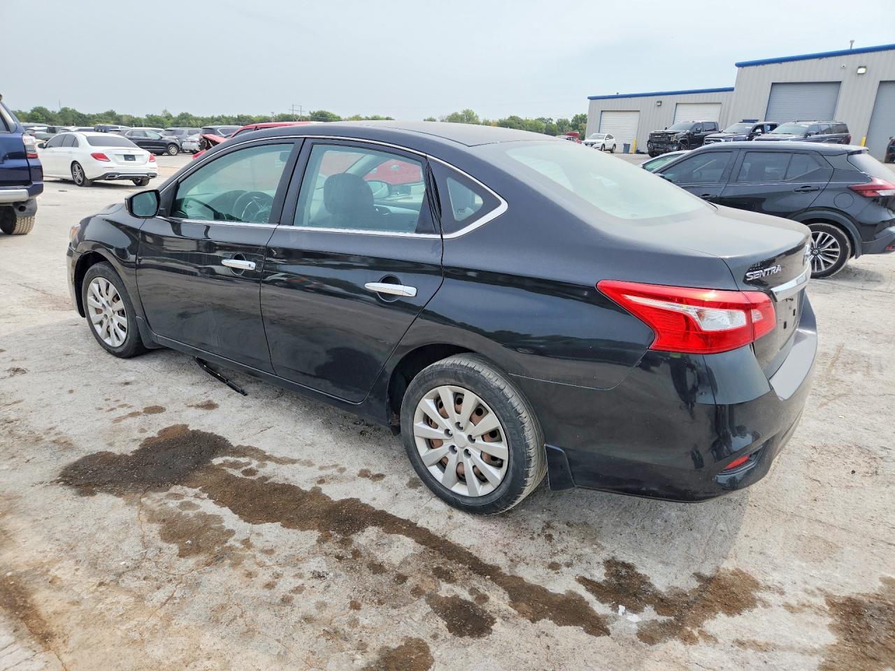 2019 Nissan Sentra S Black vin: 3N1AB7AP7KY209525