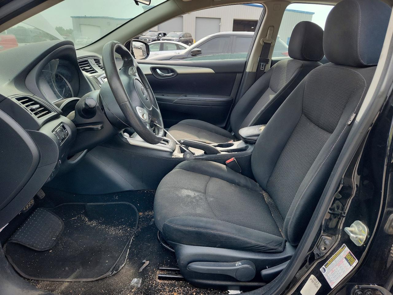 2019 Nissan Sentra S Black vin: 3N1AB7AP7KY209525