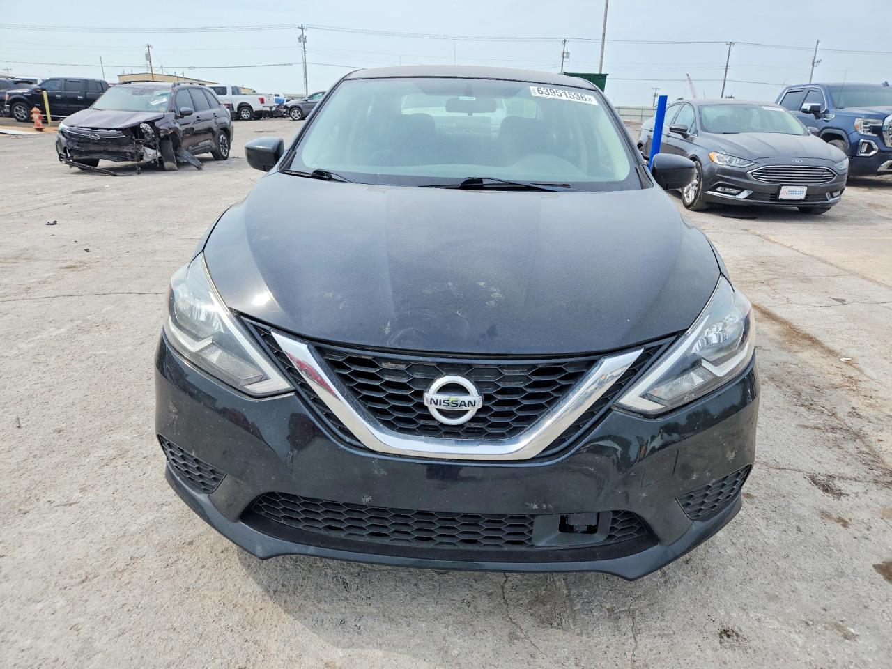 2019 Nissan Sentra S Black vin: 3N1AB7AP7KY209525