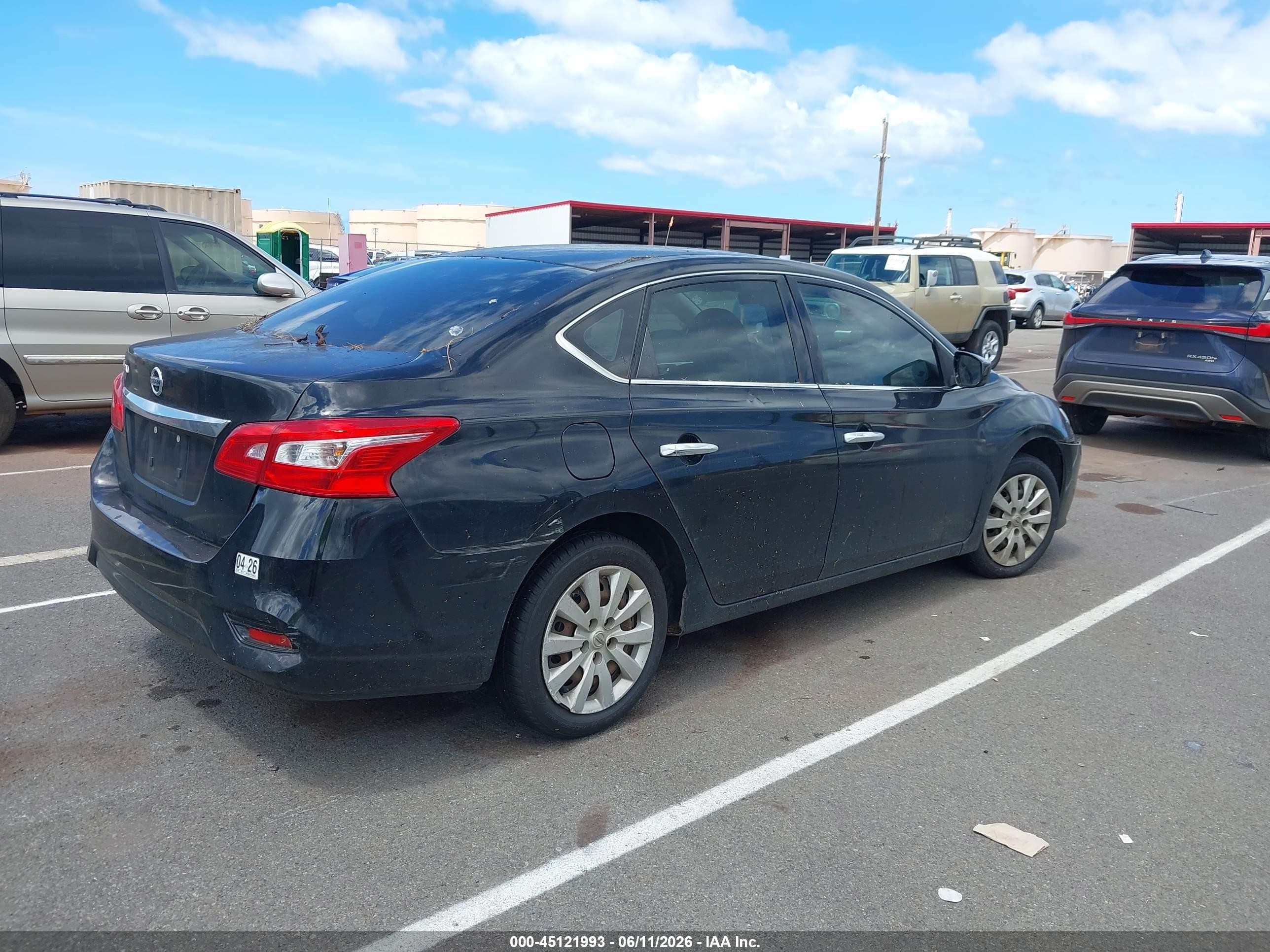2019 Nissan Sentra S Black vin: 3N1AB7AP7KY249099