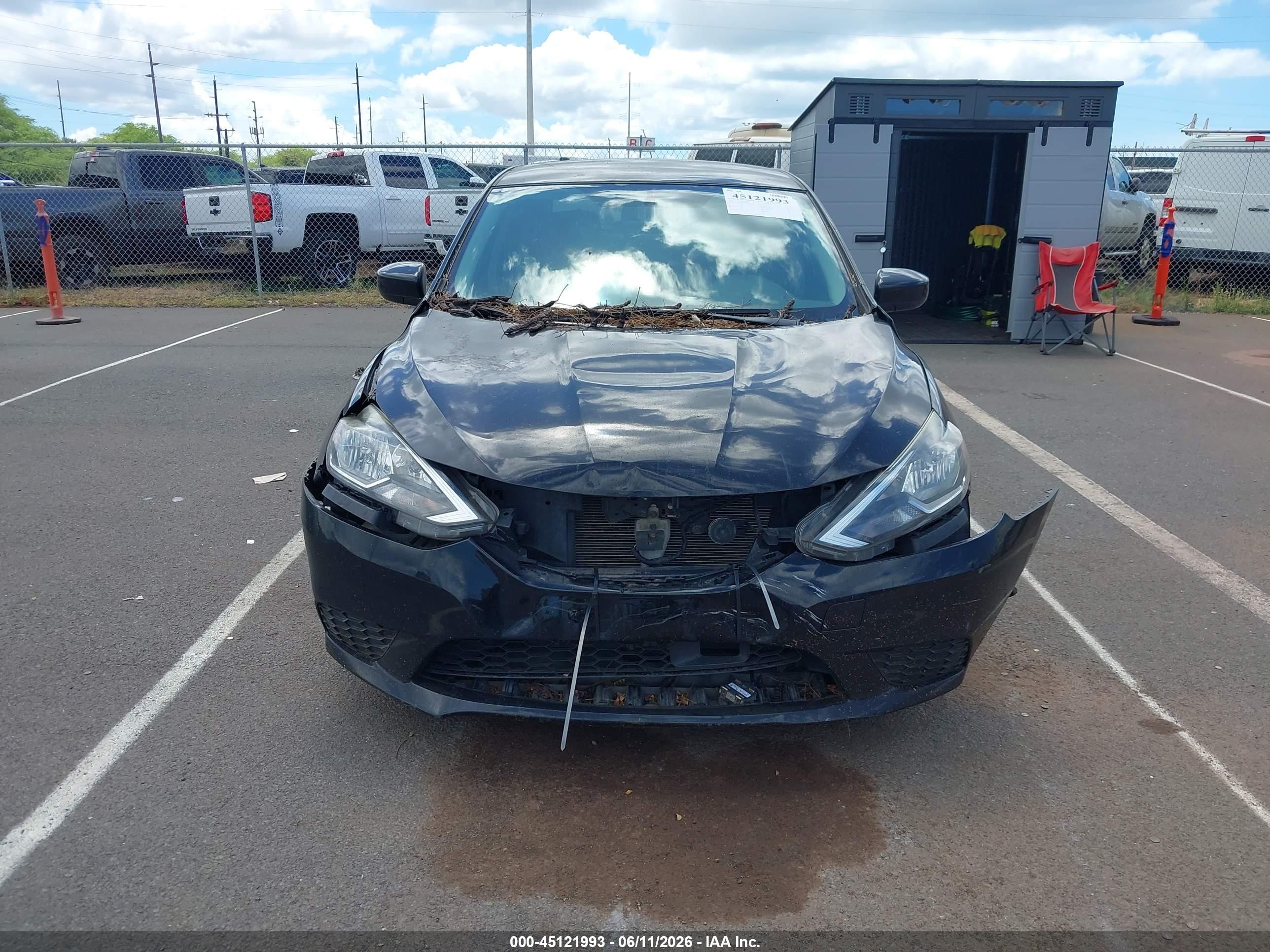 2019 Nissan Sentra S Black vin: 3N1AB7AP7KY249099
