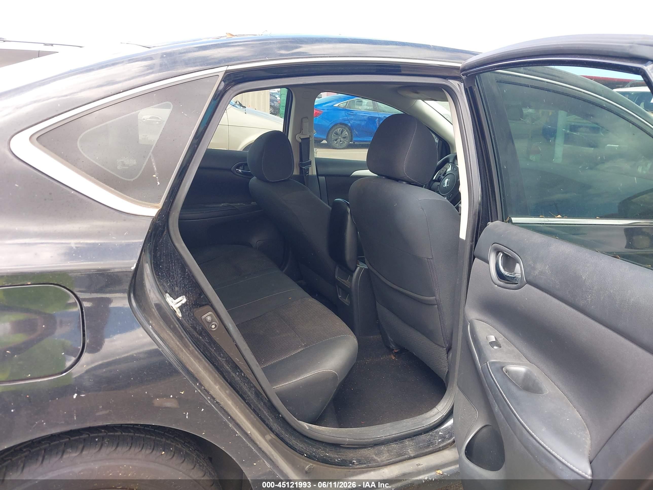 2019 Nissan Sentra S Black vin: 3N1AB7AP7KY249099