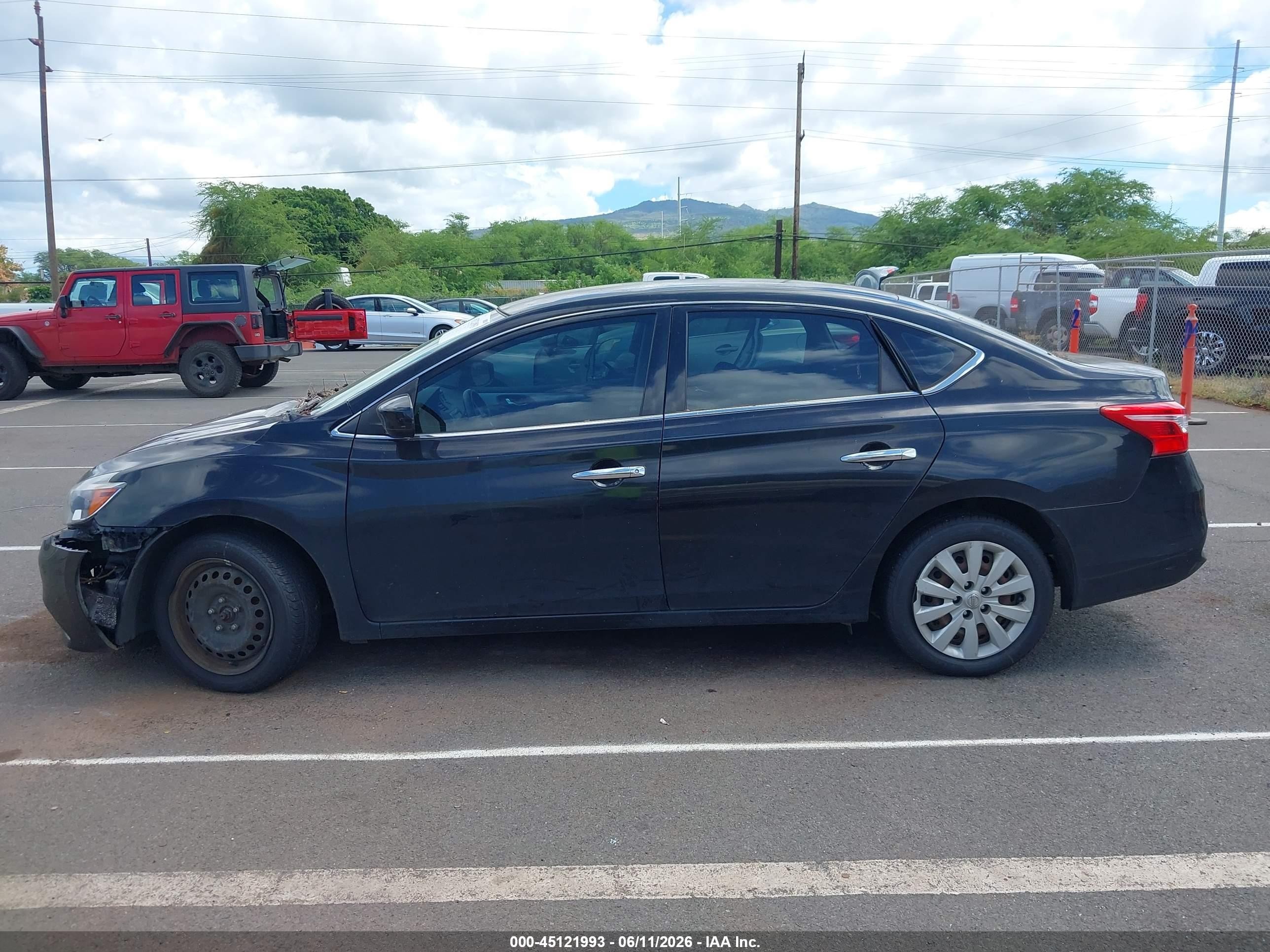 2019 Nissan Sentra S Black vin: 3N1AB7AP7KY249099