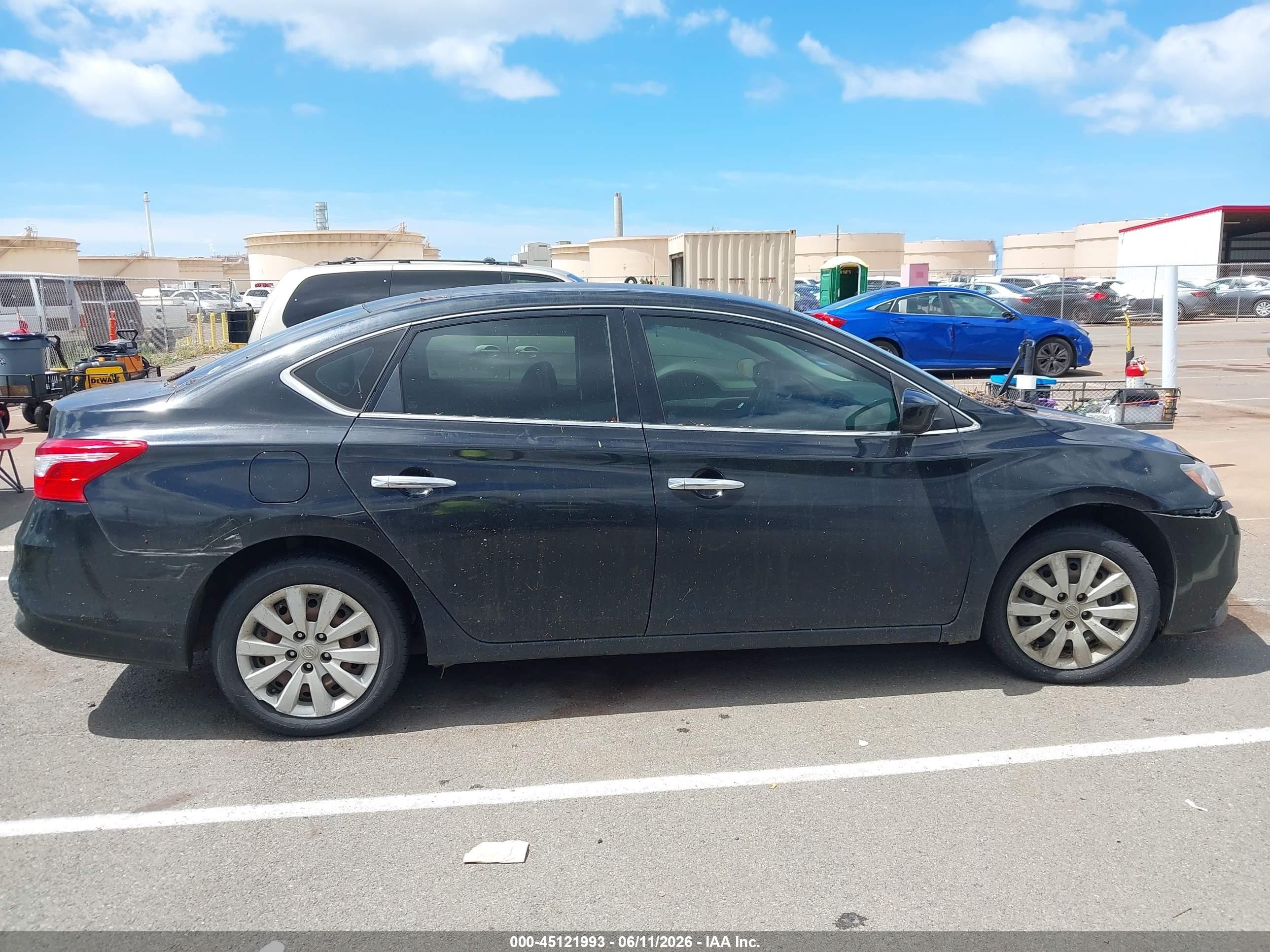 2019 Nissan Sentra S Black vin: 3N1AB7AP7KY249099