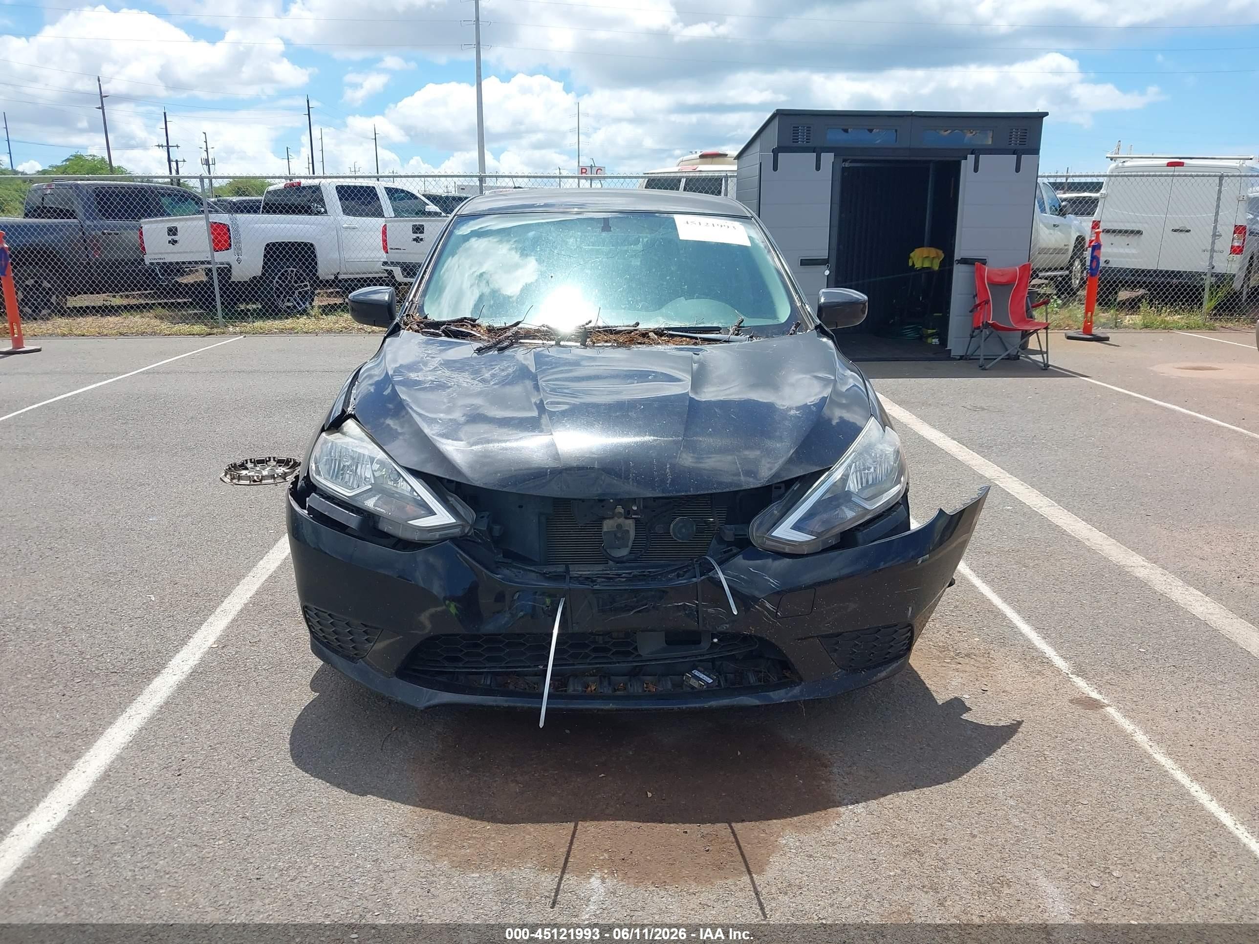 2019 Nissan Sentra S Black vin: 3N1AB7AP7KY249099
