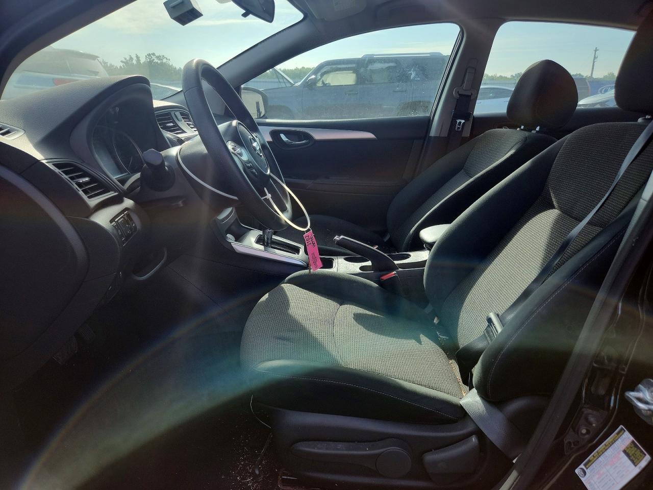 2019 Nissan Sentra S Черный vin: 3N1AB7AP7KY294303
