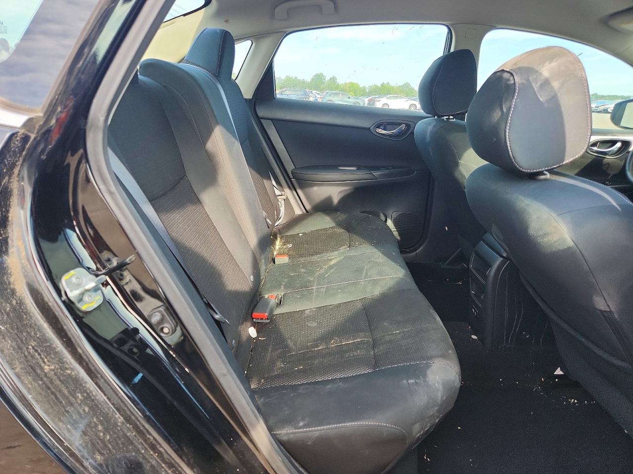 2019 Nissan Sentra S Черный vin: 3N1AB7AP7KY294303