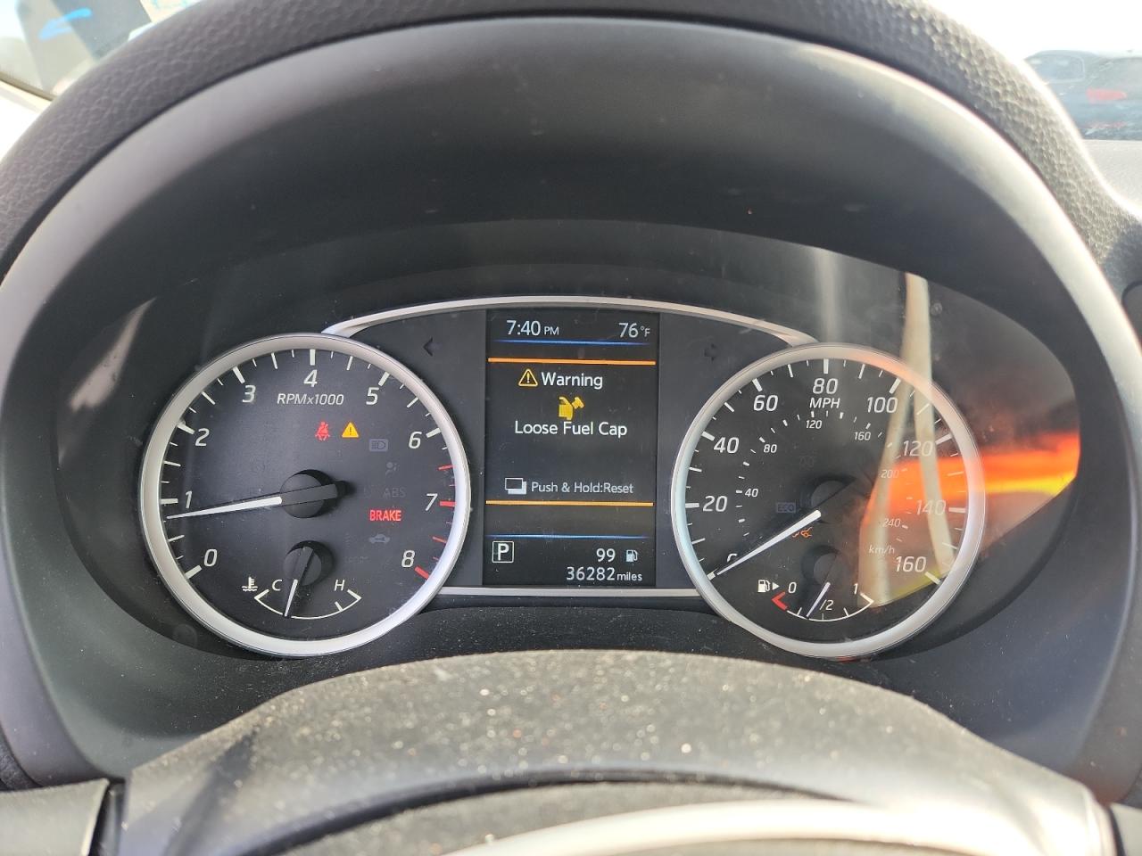 2019 Nissan Sentra S Черный vin: 3N1AB7AP7KY294303 Damage: Warning - Collision Avoidance, On, Unacceptable