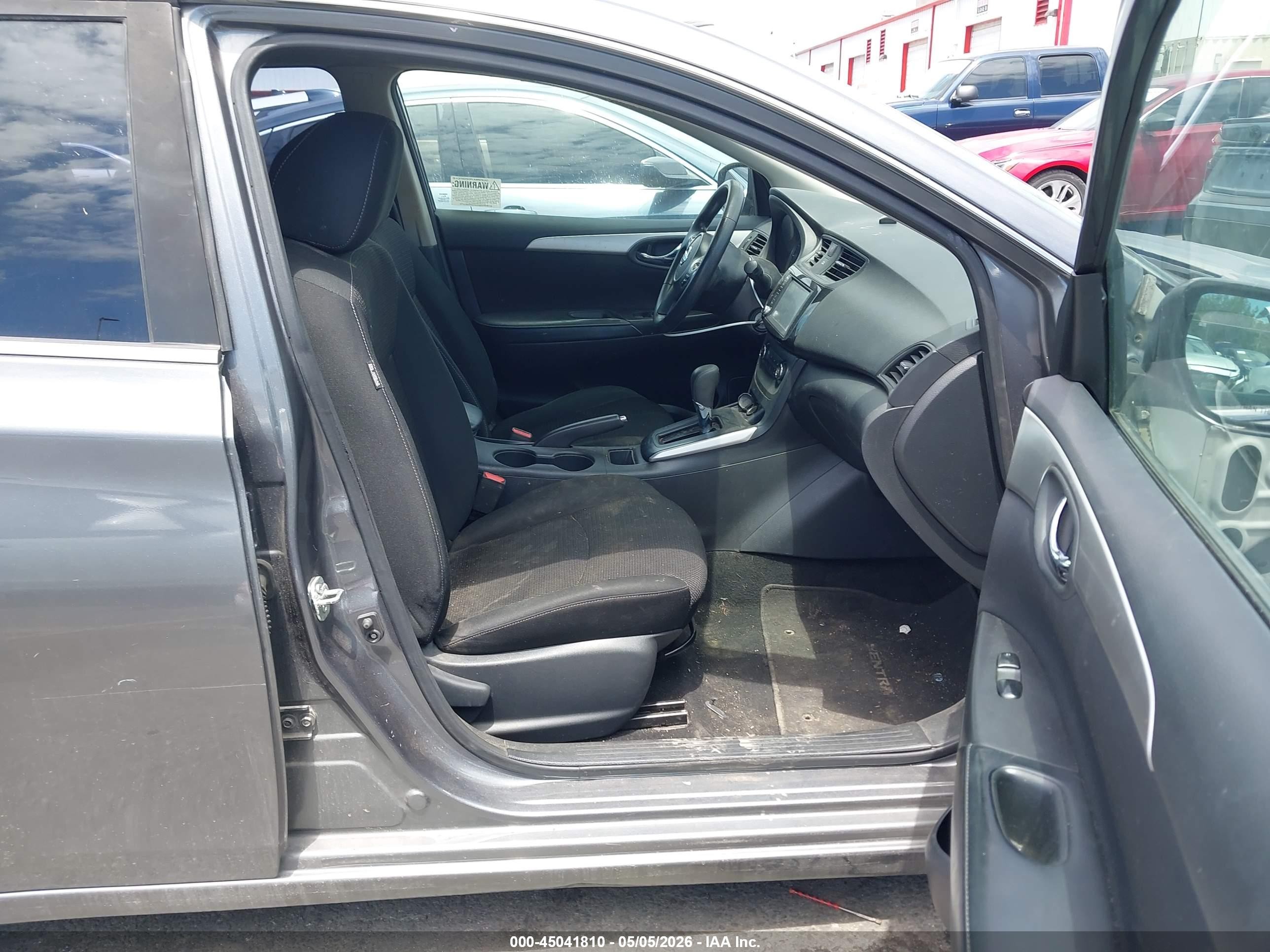 2019 Nissan Sentra S Gray vin: 3N1AB7AP7KY298075